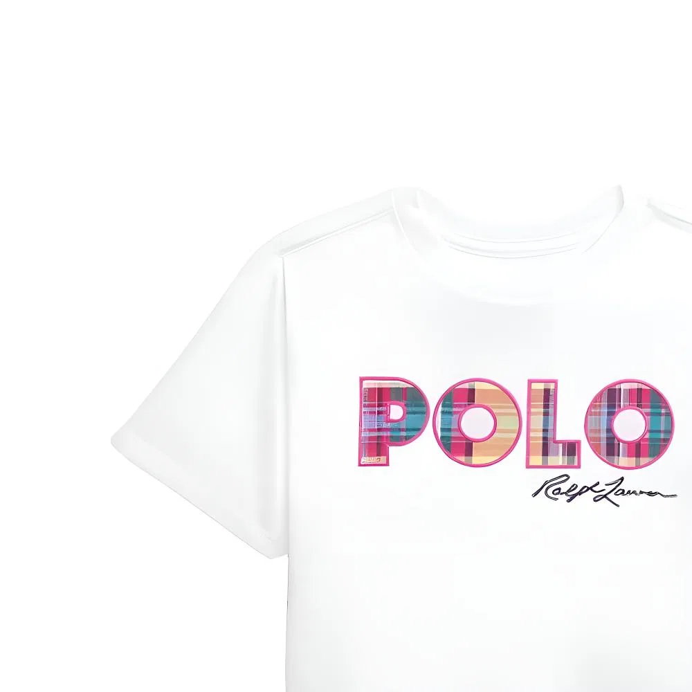 Футболка SS24 White Kids' Polo Ralph Lauren — фото 4