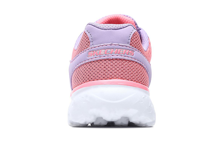 Детские кроссовки для бега Go Run 400 Sparkle Sprinters с амортизацией, износостойкими, дышащими и низким верхом Skechers, фиолетовый/розовый — фото 4