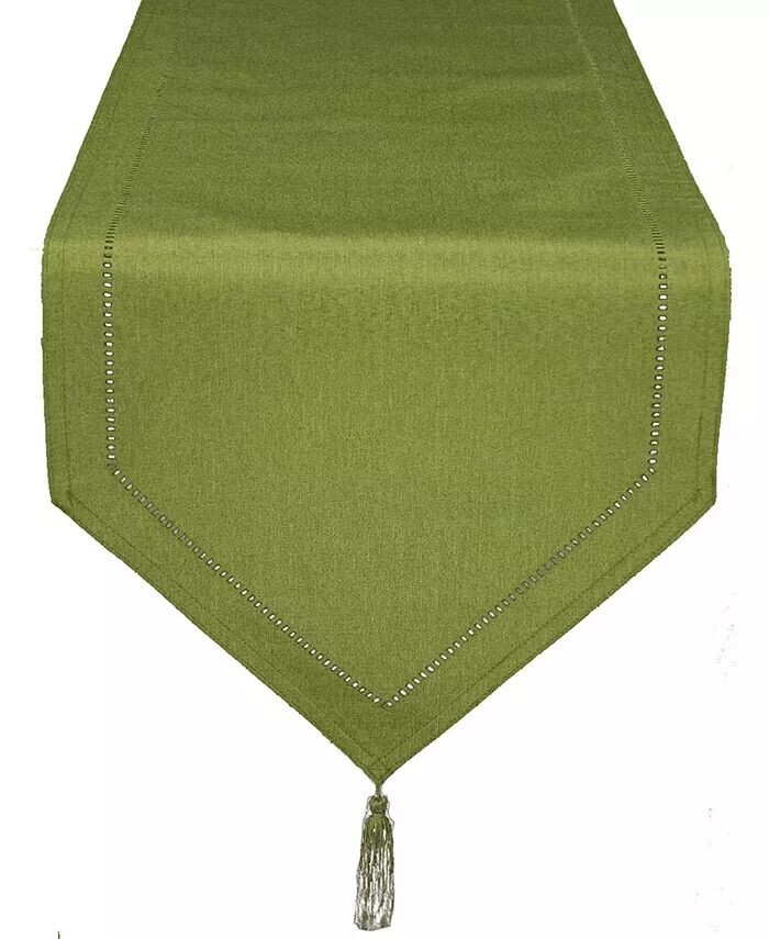

Настольная дорожка Melrose для вышивки ришелье, 16 x 90 дюймов Xia Home Fashions, зеленый