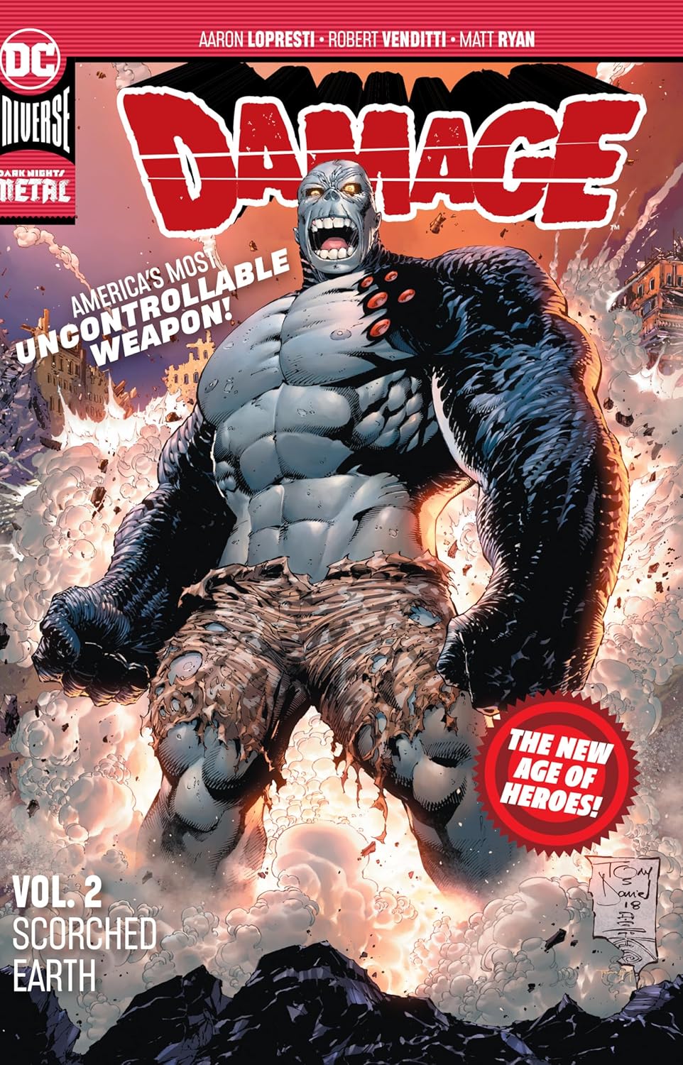 

Damage Vol. 2: Scorched Earth (New Age of Heroes) (DC Comics)