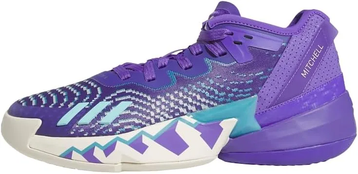 Кроссовки Adidas Herren Don Issue 4, Purple Rush Off White Clear Aqua