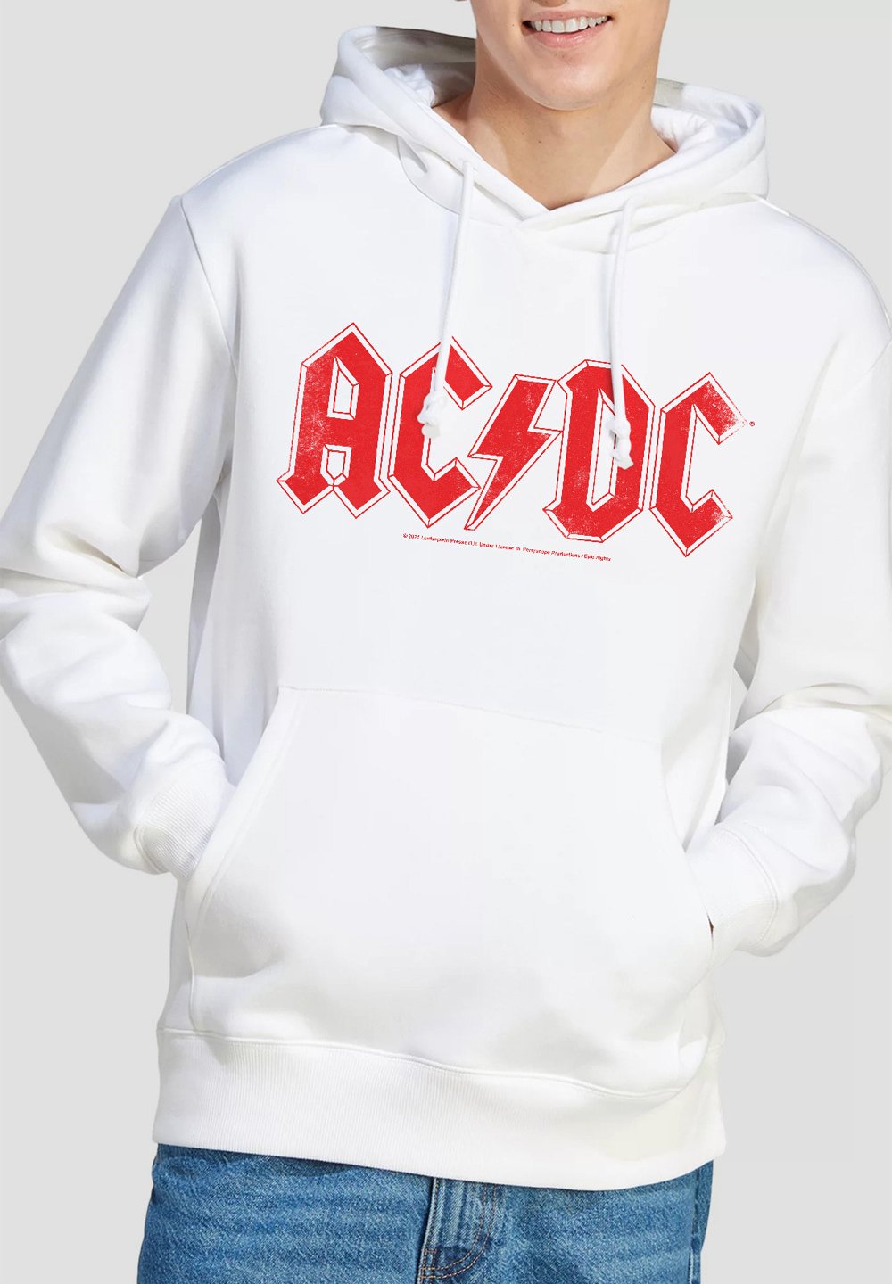 

Толстовка AC DC LOGO RAGLAN Cotton Soul, белый