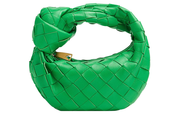 

Сумка JODIE из ягненка экстра-мини женская зеленая Bottega Veneta
