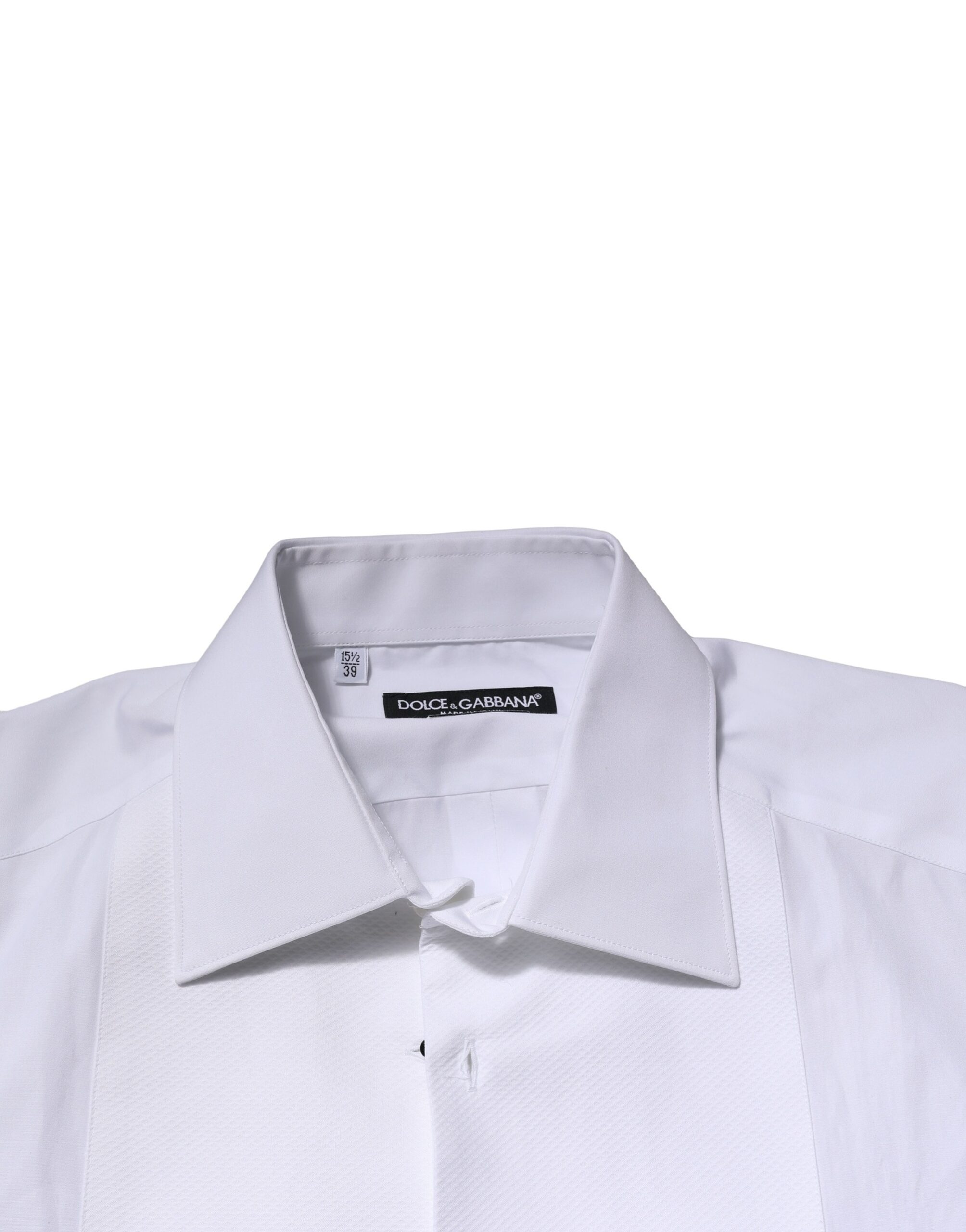 Белое золото Корона Хлопковое платье Торжественная рубашка Dolce & Gabbana, White — фото 4
