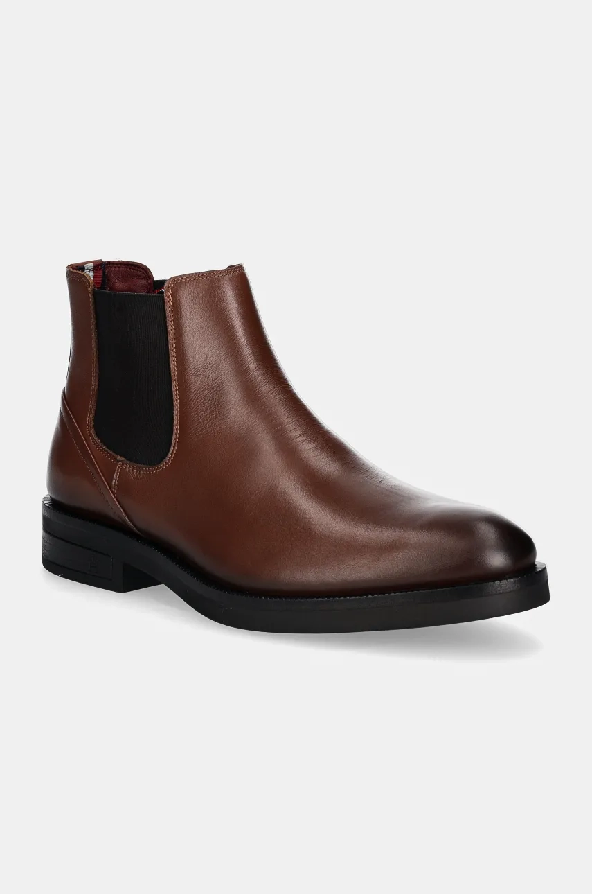 

Кожаные ботинки челси PREMIUM HILFIGER TL LTH CHELSEA Tommy Hilfiger, коричневый