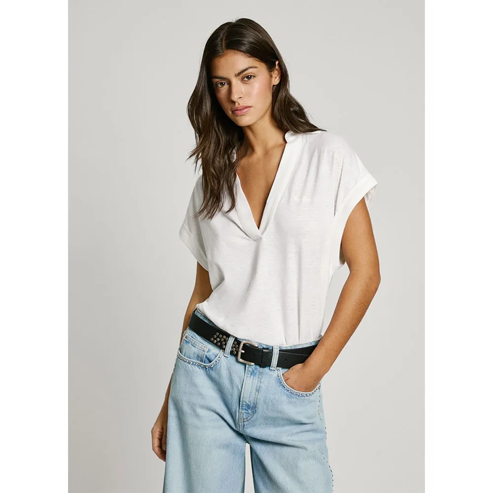 

Футболка с коротким рукавом Pepe Jeans Maeve, белый