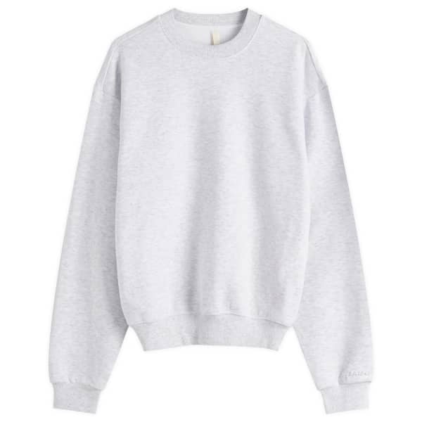 

Классическая толстовка из хлопкового флиса Skims, серый