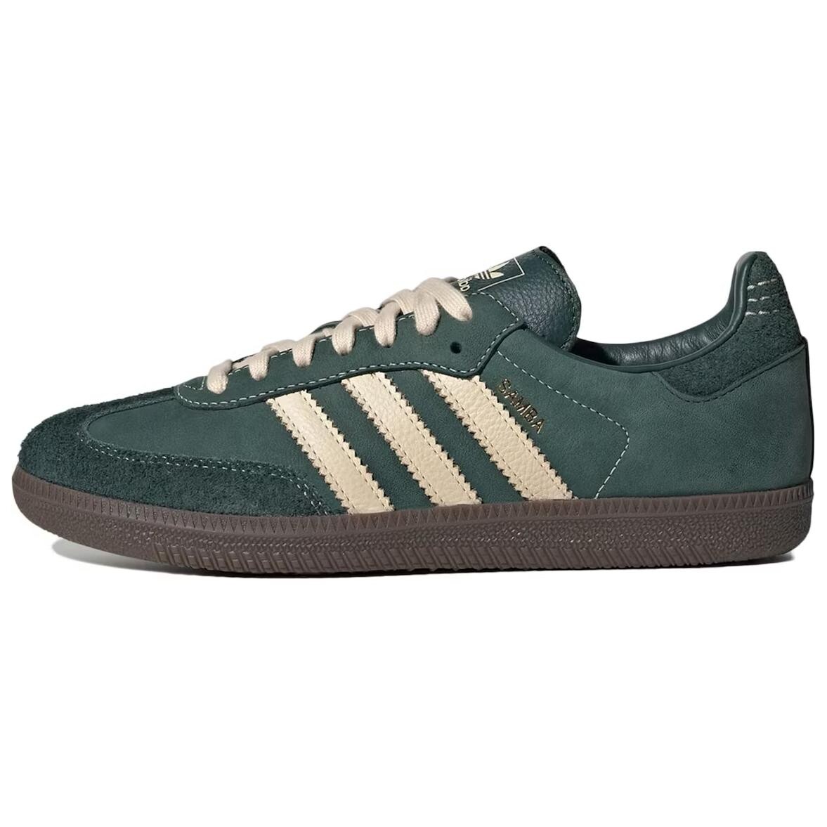 

Кроссовки Adidas Samba OG Mineral Green Crystal Sand Women's, зеленый
