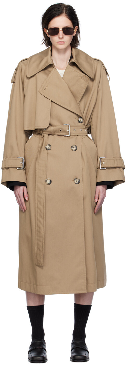 

Тренч Sportmax Tan Orlaya