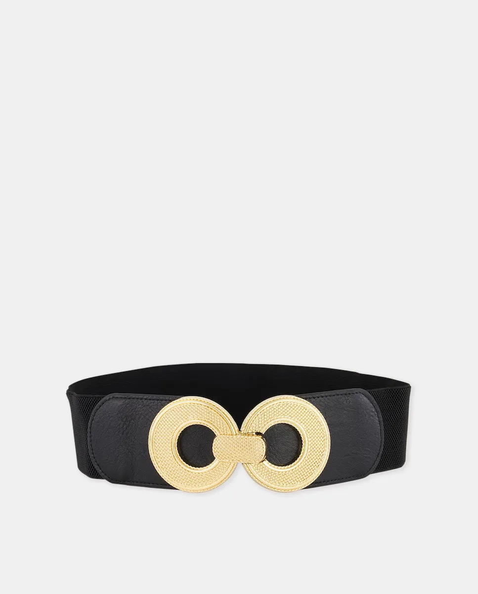 

Эластичный пояс с кольцами Tintoretto, черный