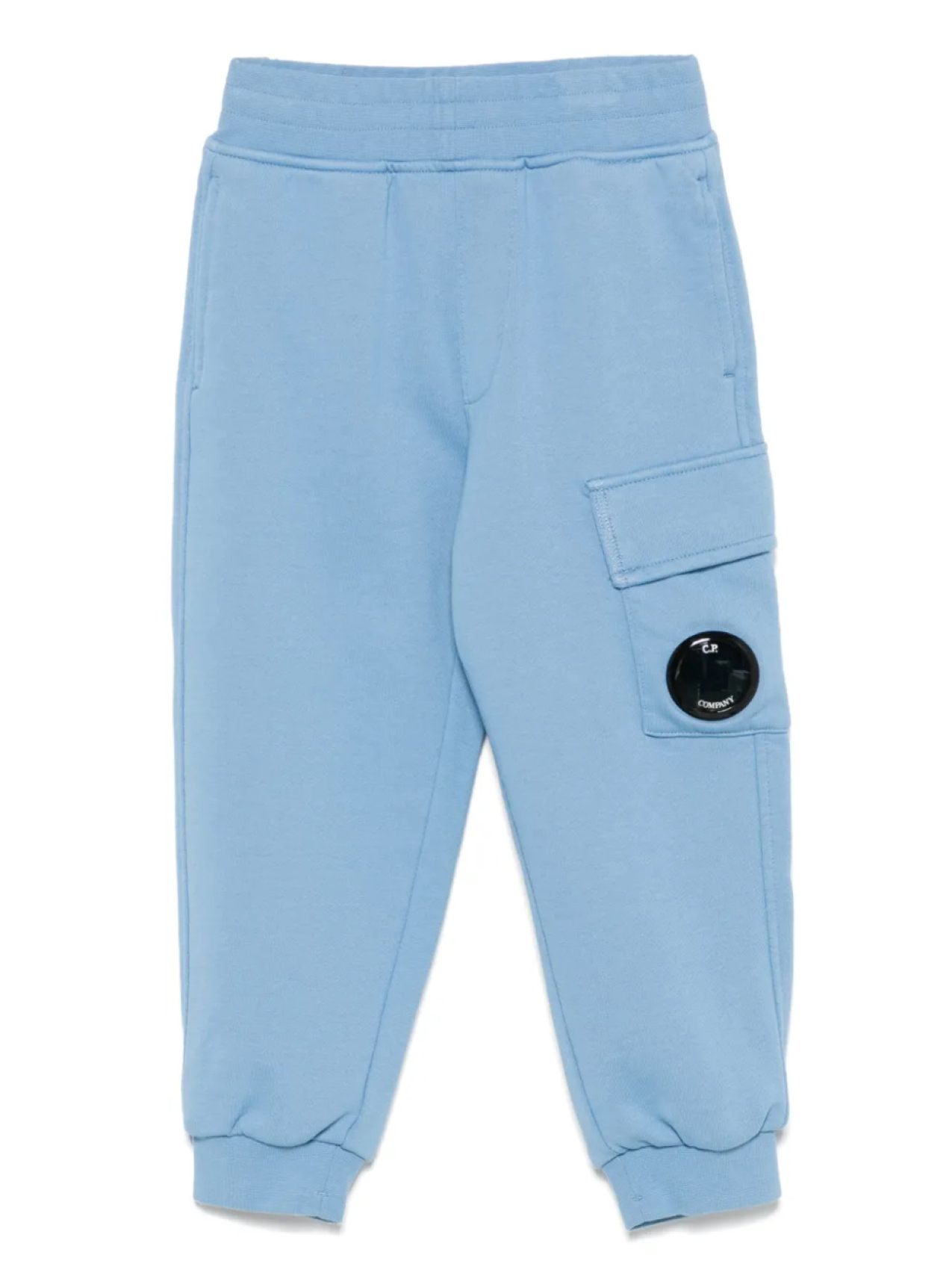 

Спортивные брюки с декором Lens C.P. Company Kids, синий