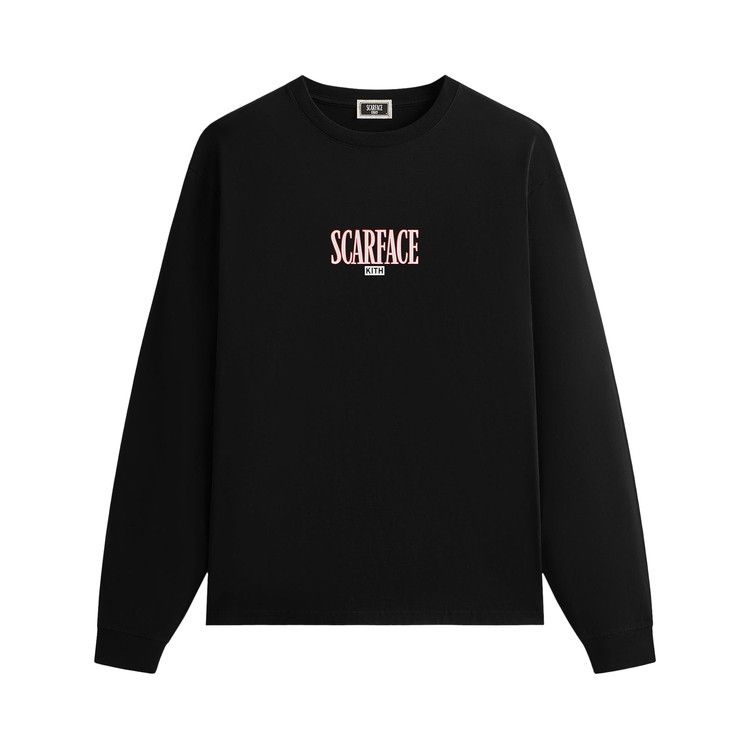 

Футболка Kith For Scarface Tony Montana Long Sleeve Tee, Black