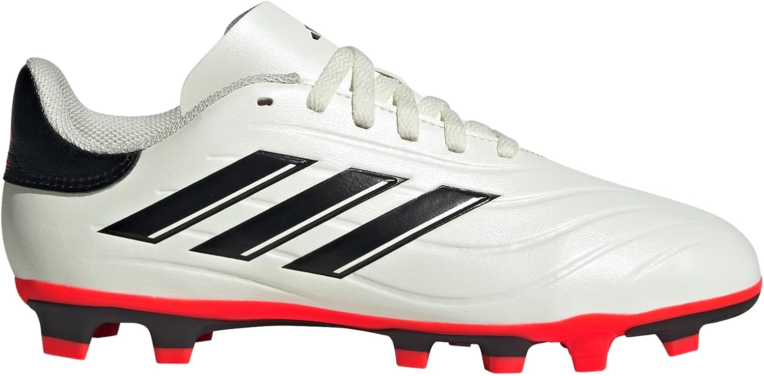 

Бутсы для мальчиков adidas Copa Pure II Club, слоновая кость/черный/красный