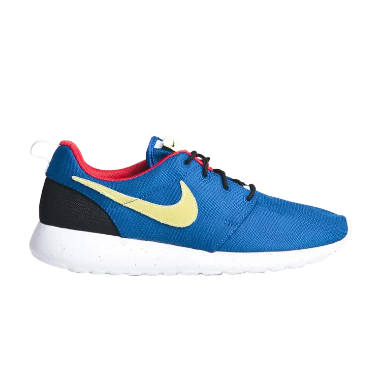 

Кроссовки Nike Roshe One SE 'Indigo Volt', синий