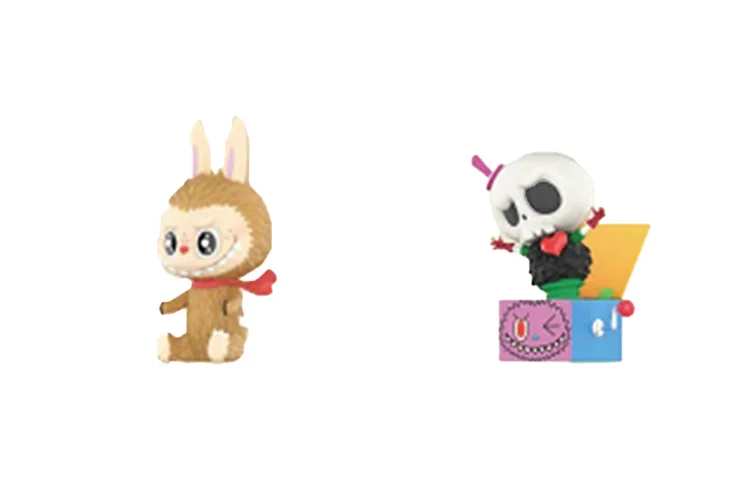 

Фигурка Pop Mart Labubu The Monsters Toy Collection Blind Box Single Mystery Box,8 см, Plush Doll + Surprise Box