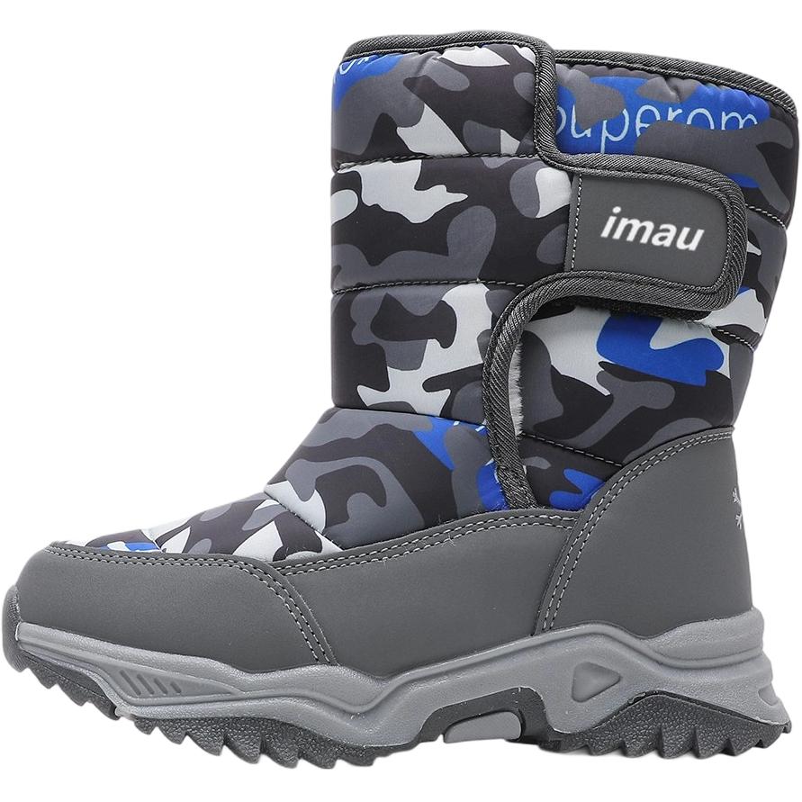 

Ботинки Thermal Knee High Kids' Boots Kids' IMAU, серый камуфляж