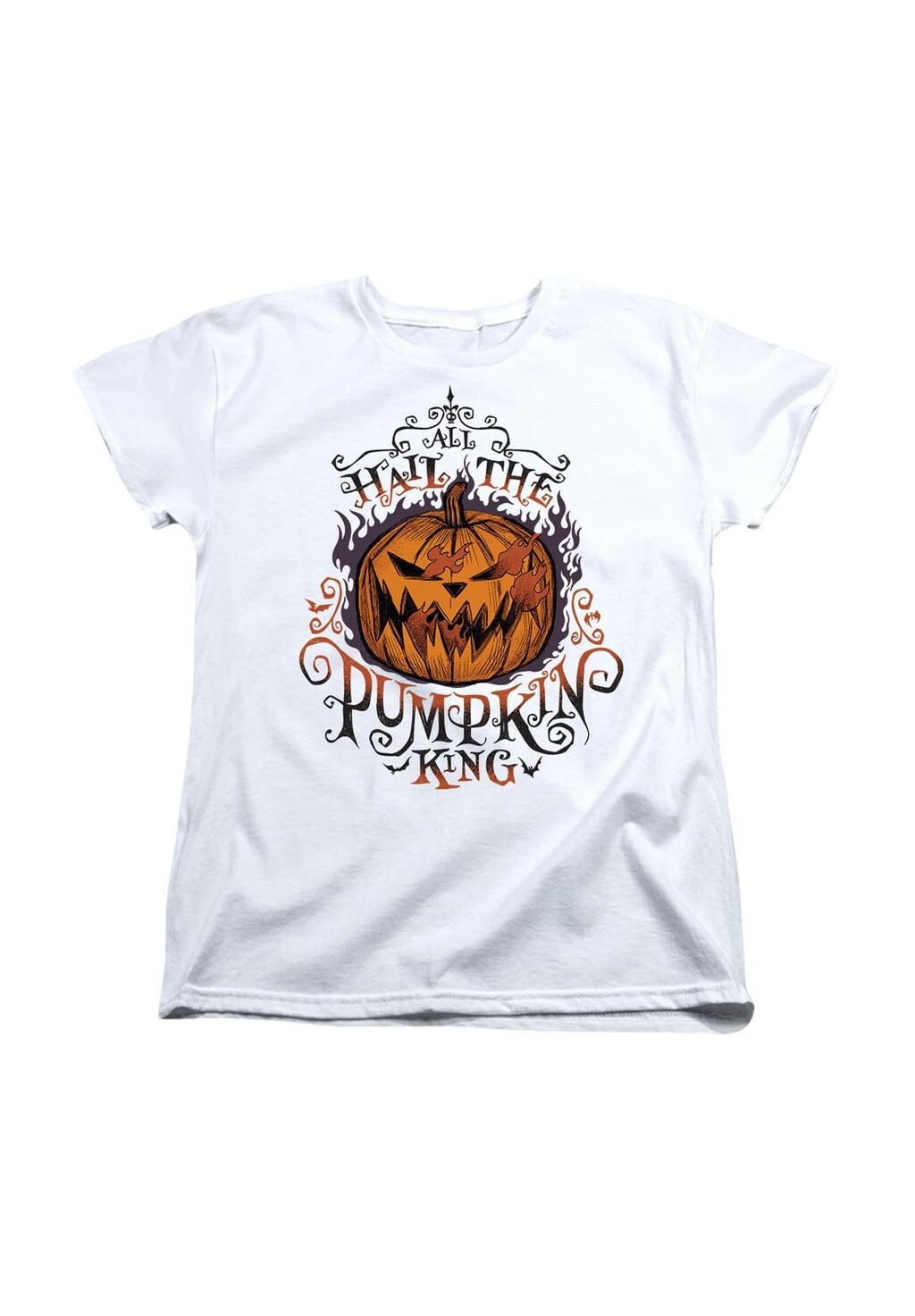 

Футболка с принтом THE NIGHTMARE BEFORE CHRISTMAS HAIL PUMPKIN KING Star Wars, белый