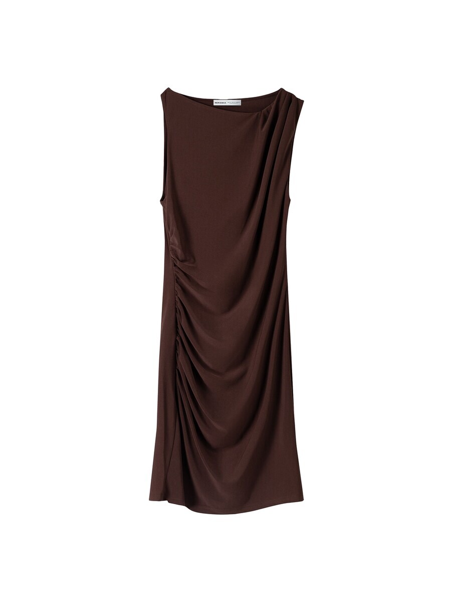 

Мини платье Bershka Dress, коричневый