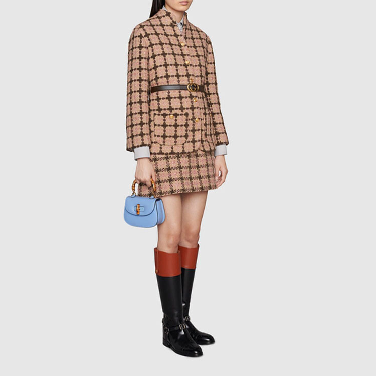 Юбка женская Gucci повседневная, розовый — фото 2