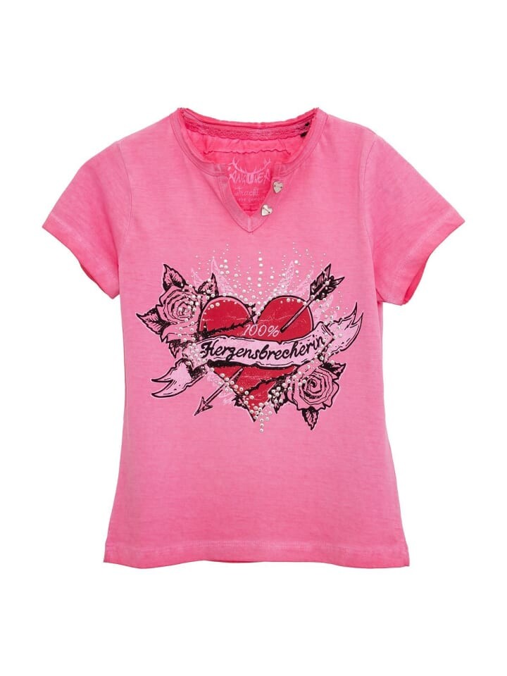 

Футболка Hangowear Kinder T-Shirt ANNI KIDS, розовый