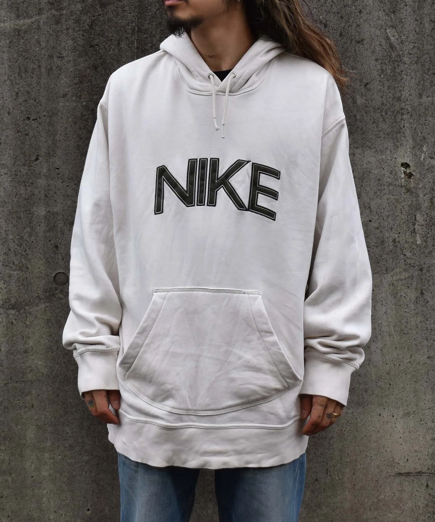 [Винтажная одежда] Толстовка с логотипом NIKE в стиле 2000-х