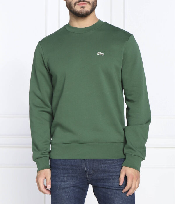 

Свитер Classic fit Lacoste, зеленый