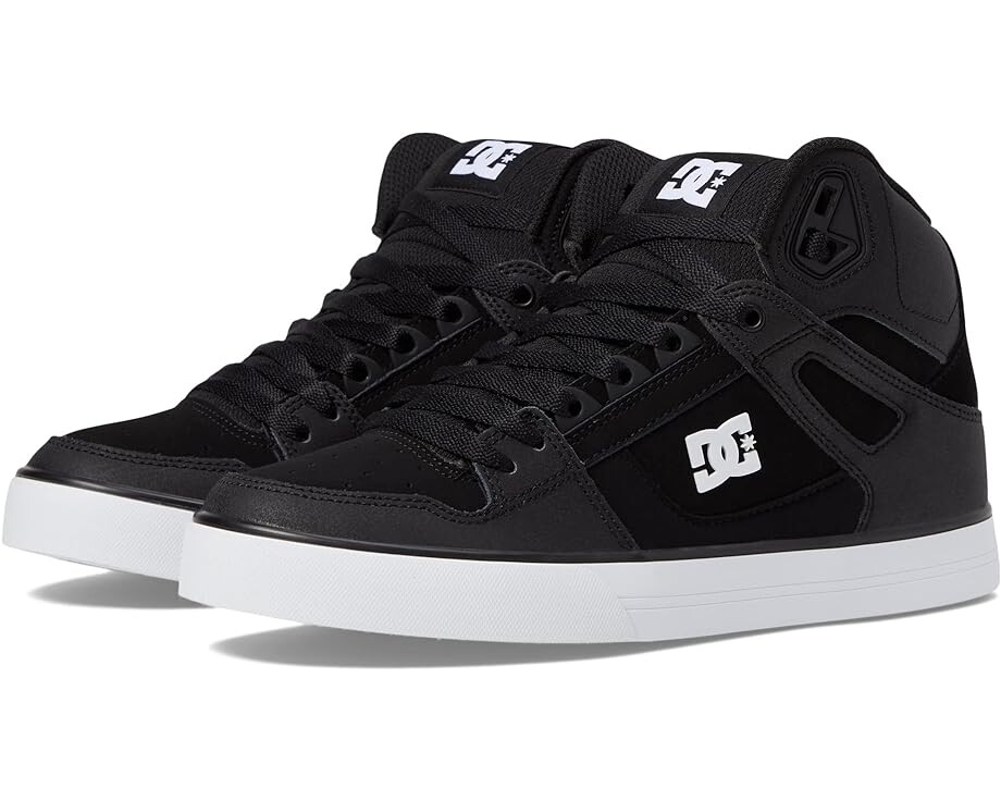 

Кроссовки DC Pure High-Top WC, цвет Black/Black/White Multi Snake