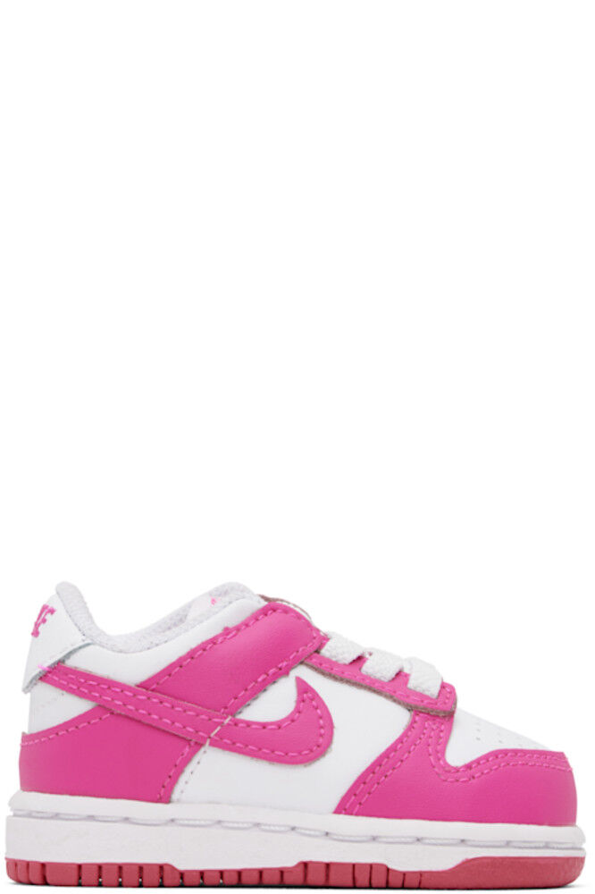 

Кроссовки Dunk Low нежно-розового и белого цвета Nike