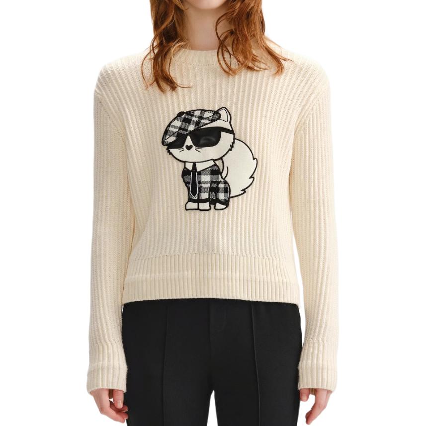 

KARL LAGERFELD / Karl Lagerfeld Jeans Свитер женский бежевый