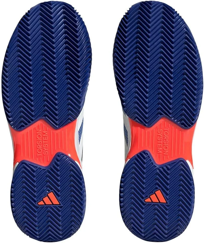 Мужские кроссовки Courtjam Control M ClayShoes - низкие (не для футбола) adidas, белый — фото 3