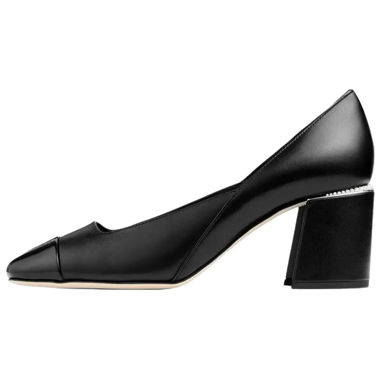 Jimmy Choo Дженсон Чанки Хилл Высокие каблуки 6,5 см Женские Черные