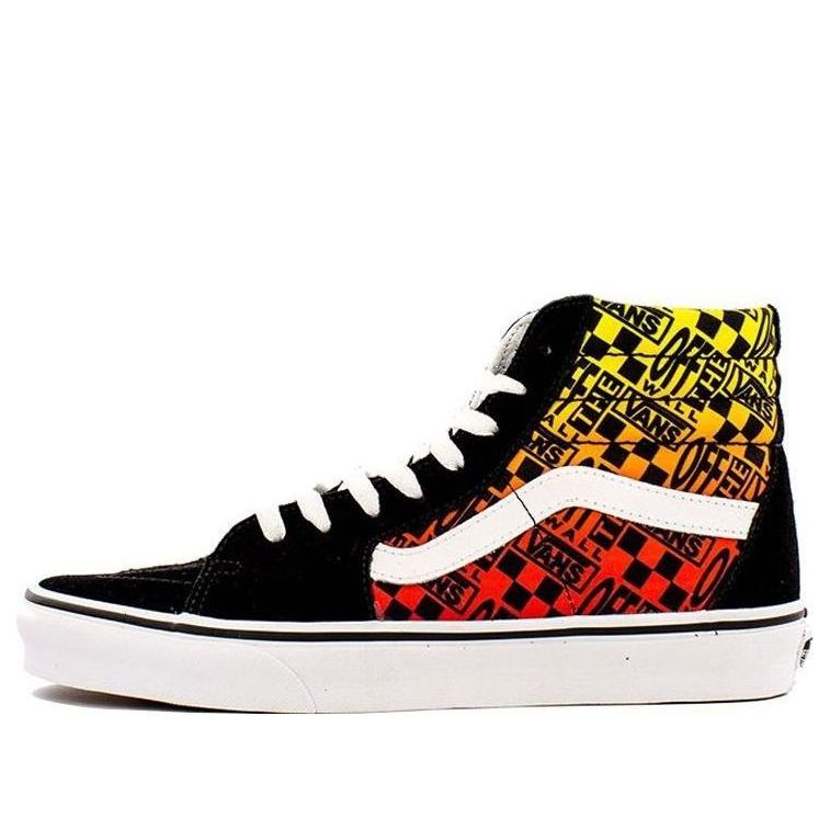 

Кеды Vans SK8-HI 'Logo Flame', черный