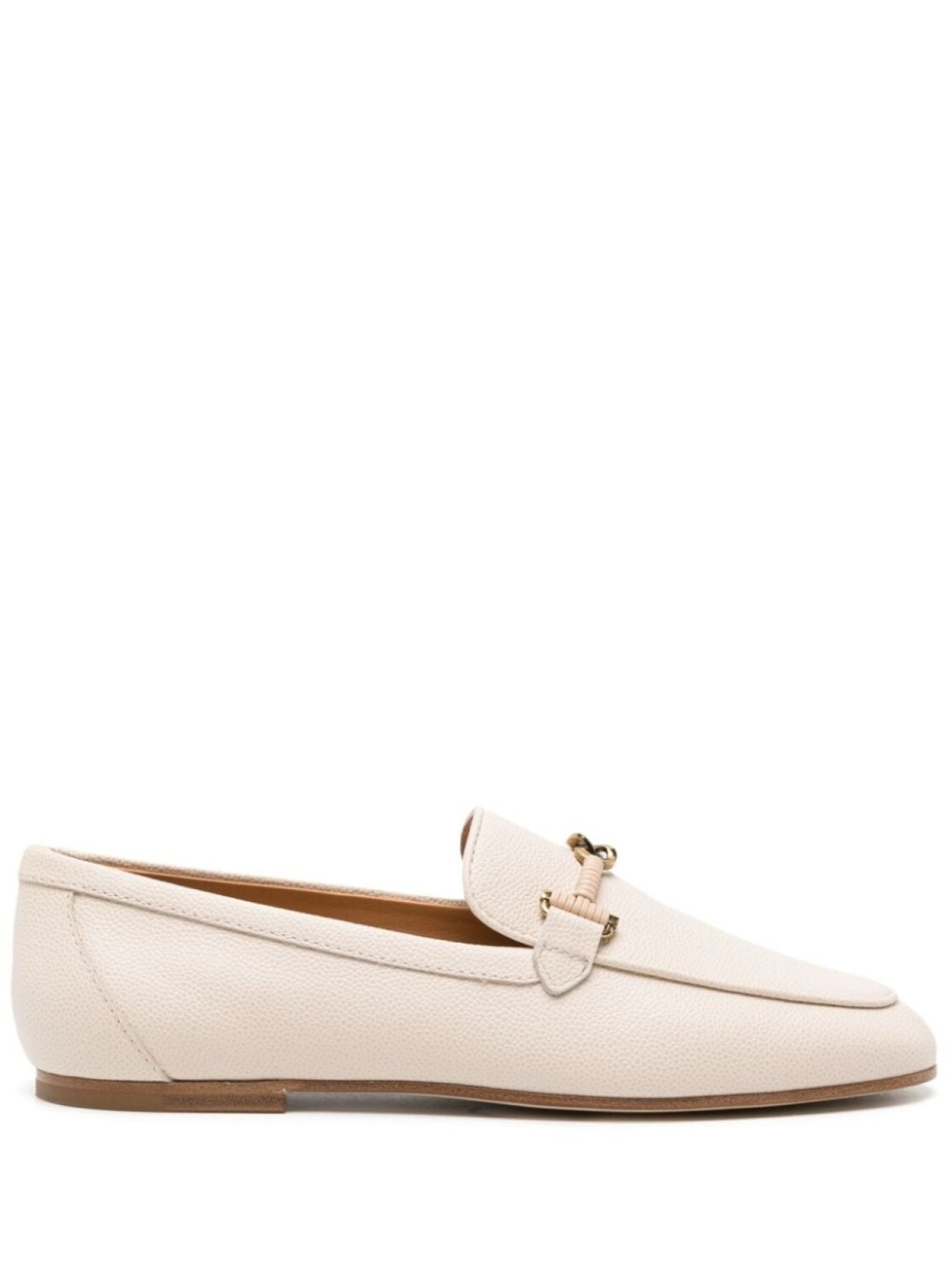 

Tod's лоферы с цепочкой, нейтральный цвет