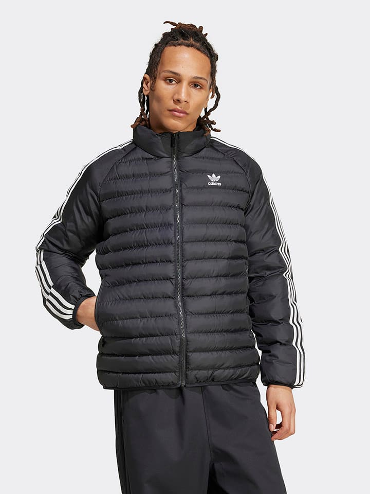 

Стеганая куртка adidas, черный