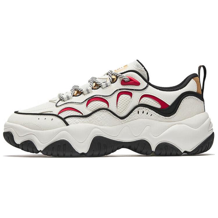 

ANTA Нескользящие легкие повседневные туфли Good Things Happen с низким верхом, мужские, белые, черные, красные