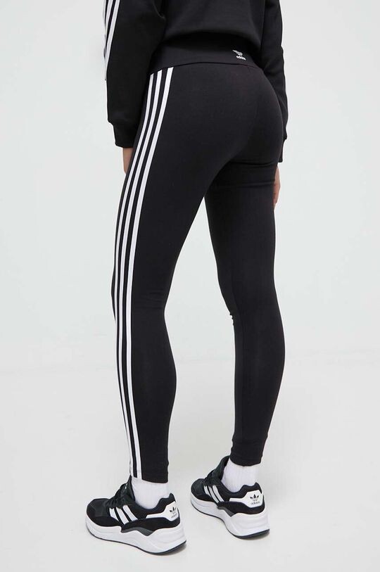 Леггинсы с 3 полосками adidas Originals, черный — фото 3