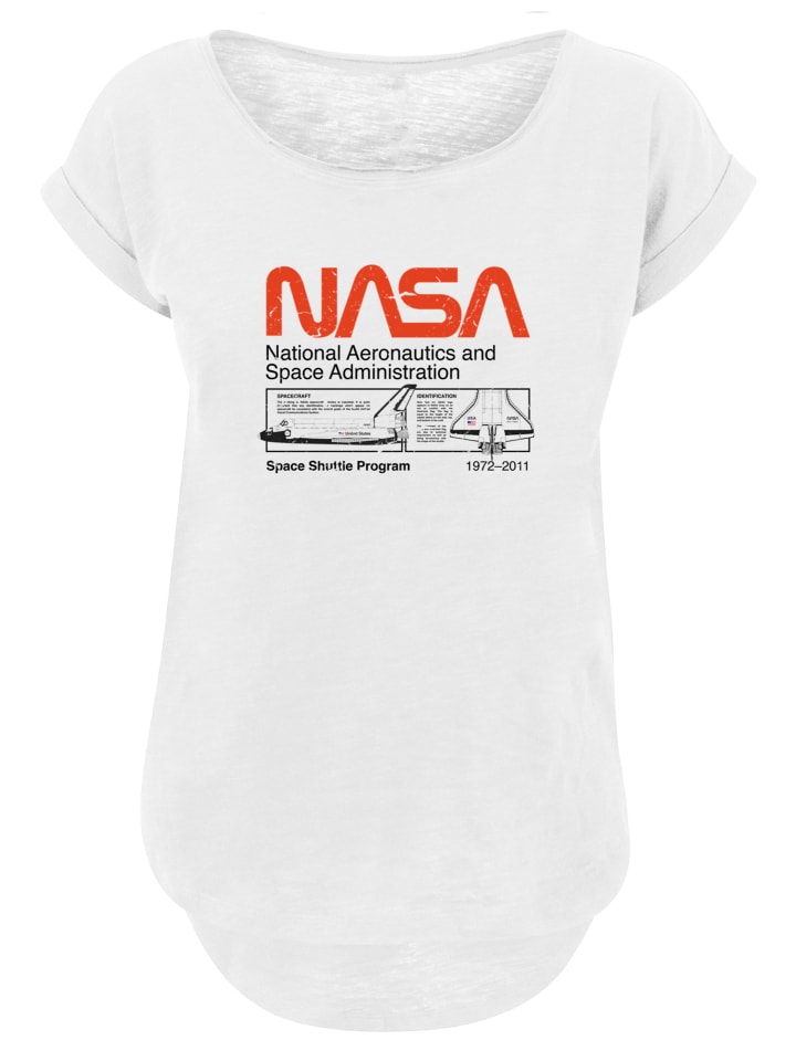 

Футболка с длинным рукавом NASA Classic Space Shuttle White в белом цвете F4NT4STIC, Белый, Футболка с длинным рукавом NASA Classic Space Shuttle White в белом цвете F4NT4STIC