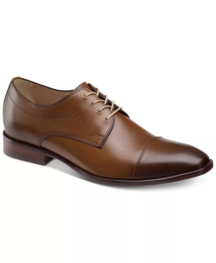 

Мужские оксфорды McClain Cap-Toe Johnston & Murphy, коричневый/бежевый