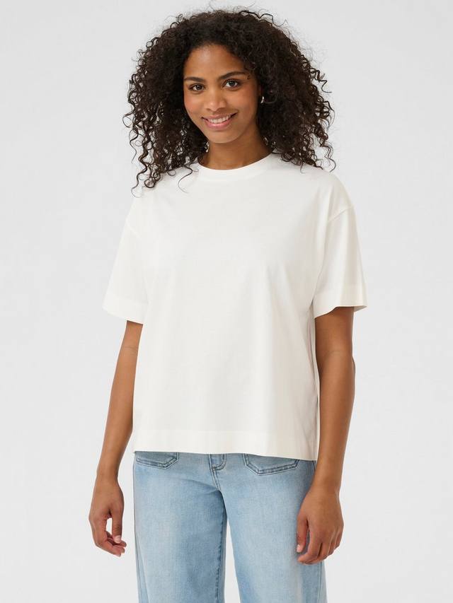 

Футболка Tomina с круглым вырезом KAFFE, White