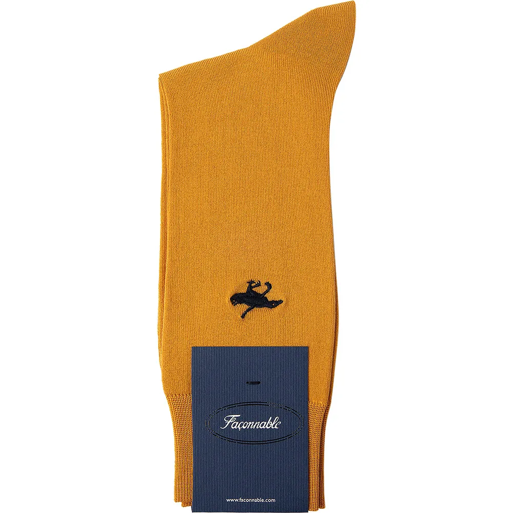 

Носки Façonnable Solid long, оранжевый