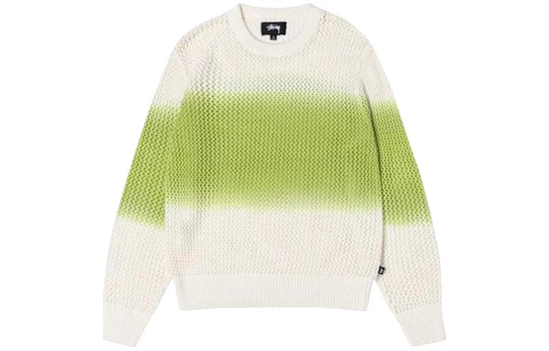 

Свитер Stussy унисекс, цвет Bright Green