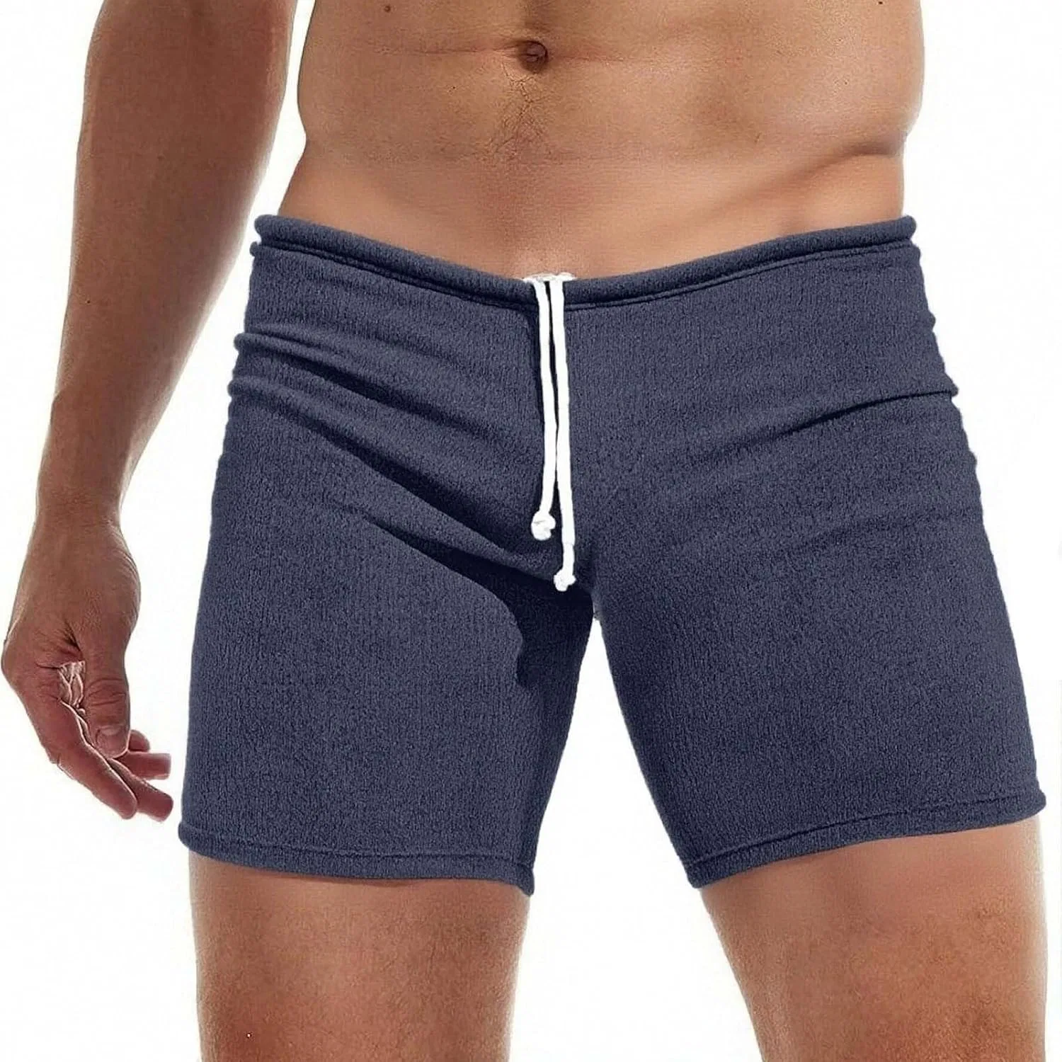 Плавки мужские Ribbed Athletic, Dark Blue — фото 4