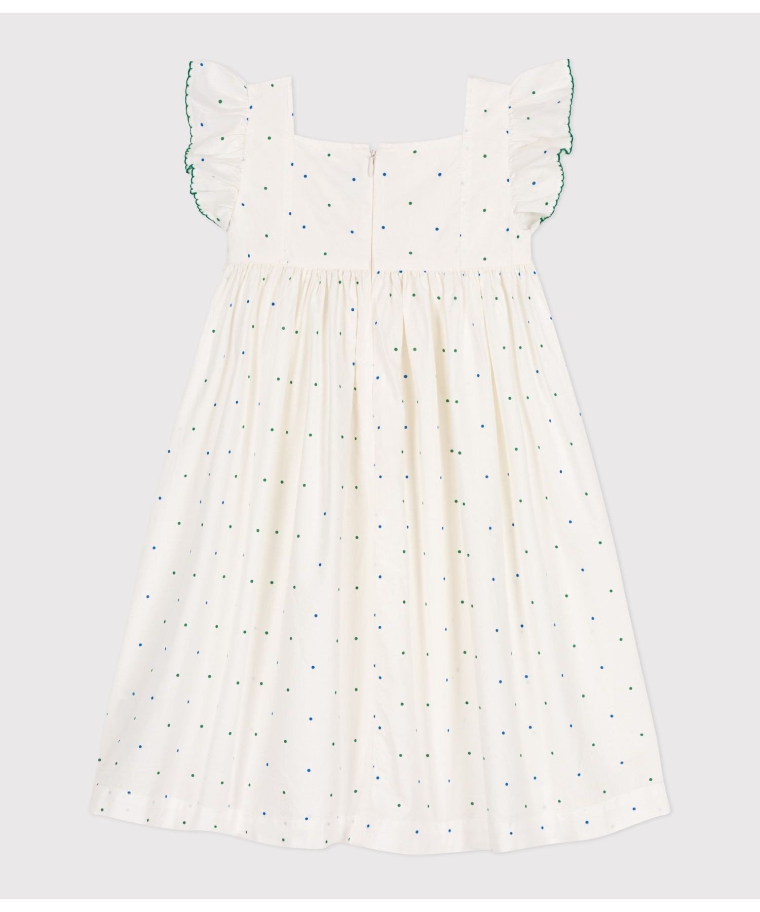 Платье один кусочек Petit Bateau, Off-white/Multicolor — фото 4