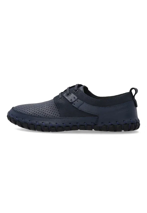 Кроссовки Smart lace ups casual lace ups Venezia, королевский синий — фото 2