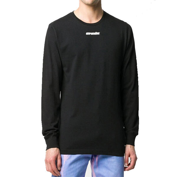 Толстовка fw20 marker arrows print long sleeve t-shirt Off-White, черный — фото 3