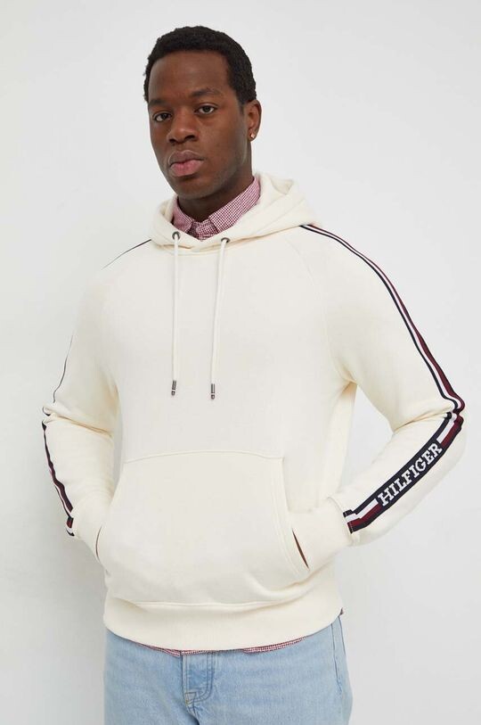 

Толстовка с капюшоном Tommy Hilfiger, бежевый