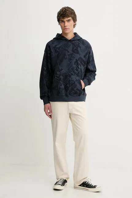 Худи SUNSET GRAPHIC HOODIE Levi's, синий — фото 2