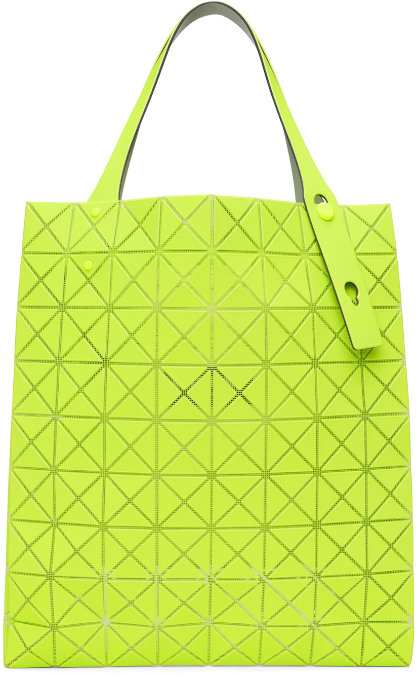 

Сумка-тоут Green Prism Plus BAO BAO ISSEY MIYAKE, Yellow green