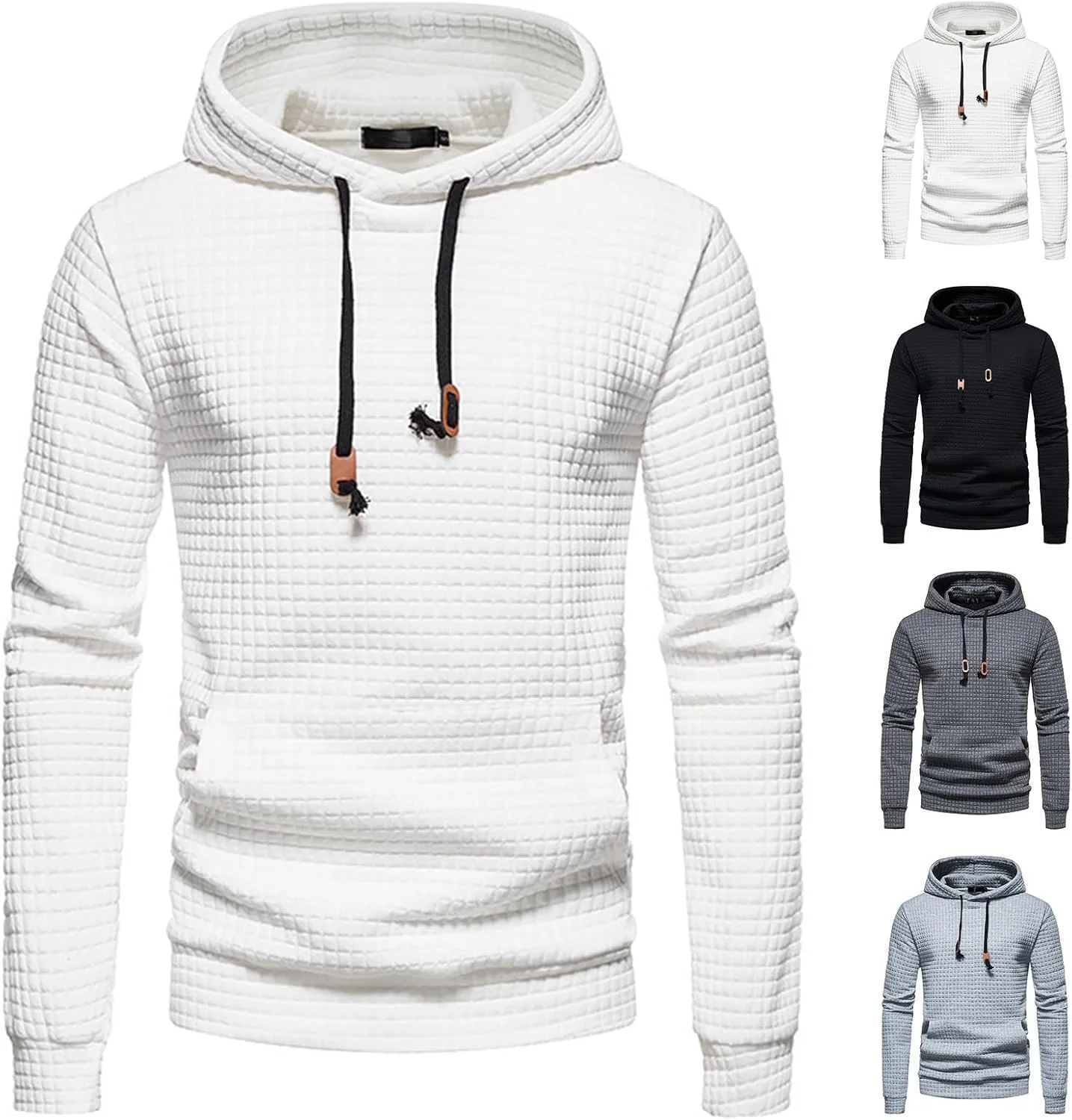 

Мужская модная толстовка с капюшоном slim fit Thatrich