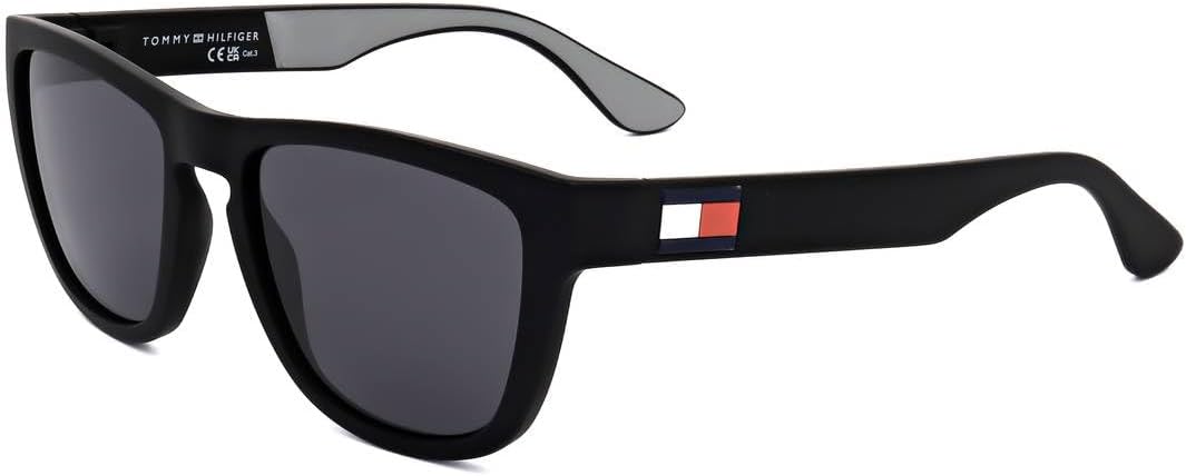 

Мужские солнцезащитные очки Tommy Hilfiger TH1557/S Square, Black & Grey